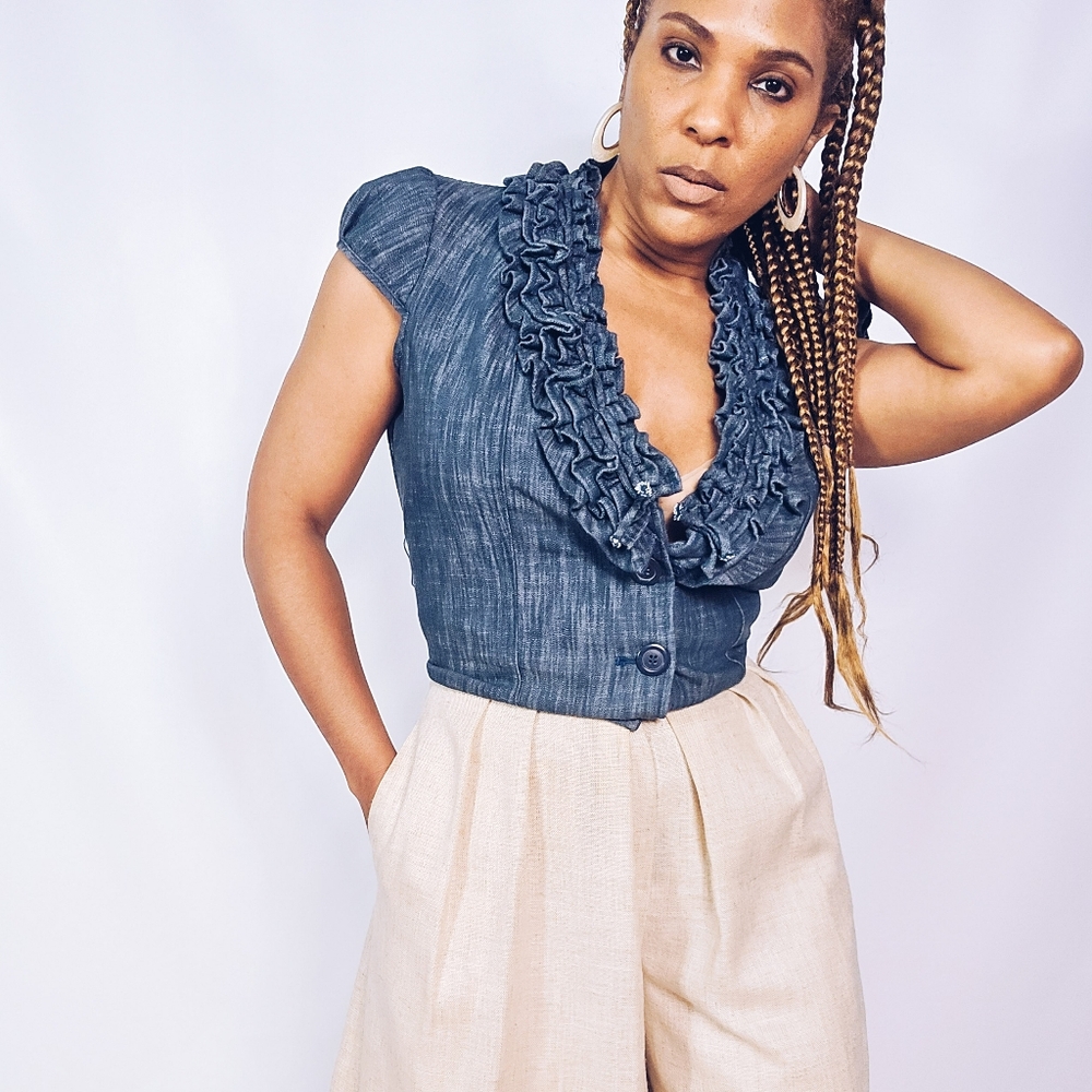 Denim Top